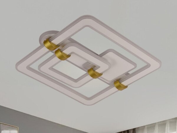LED Stmívatelné stropní svítidlo LED/140W/230V 3000-6500K + dálkové ovládání