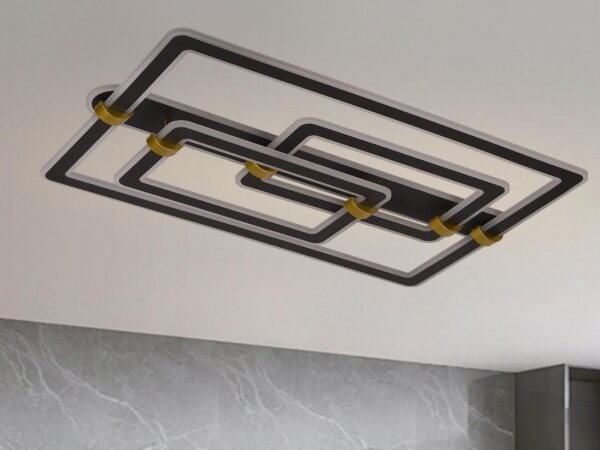 LED Stmívatelné stropní svítidlo LED/280W/230V 3000-6500K + dálkové ovládání