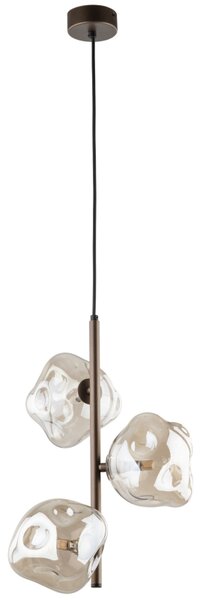 TK Lighting Závěsné svítidlo na lanku 11036 LAVA hnědá