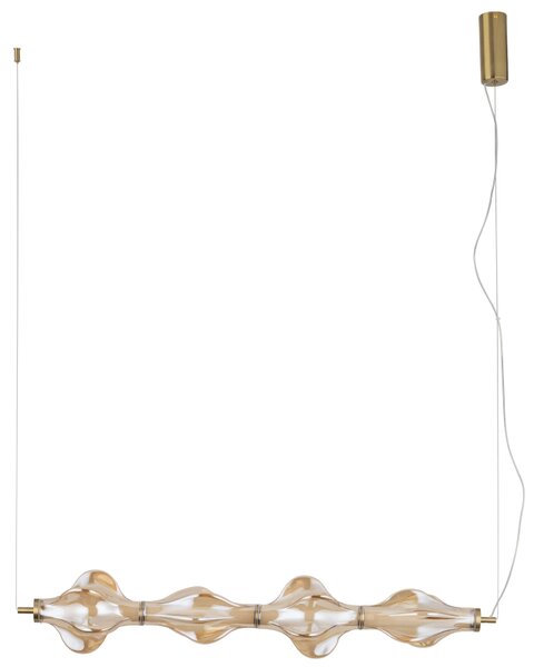 TK Lighting Závěsné svítidlo na lanku 18216 ELVA mosaz LED 30W