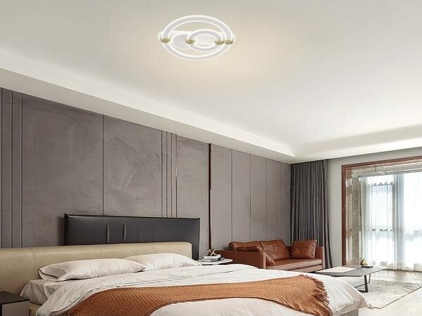 LED Stmívatelné stropní svítidlo LED/120W/230V 3000-6500K + dálkové ovládání