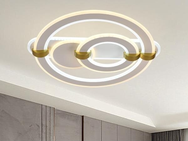 LED Stmívatelné stropní svítidlo LED/120W/230V 3000-6500K + dálkové ovládání