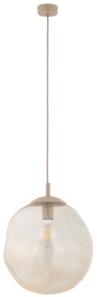 TK Lighting Závěsné svítidlo na lanku 11325 LAVA L písková