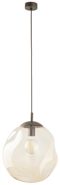 TK Lighting Závěsné svítidlo na lanku 11324 LAVA L hnědá