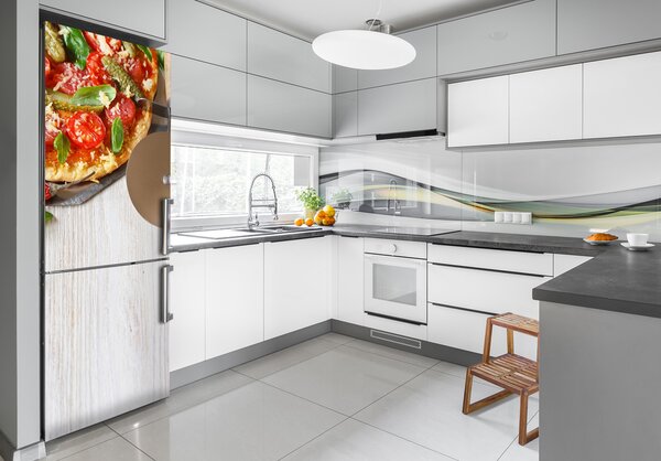 Nálepka na ledničku do domu fototapeta Pizza FridgeStick-70x190-f-68071696