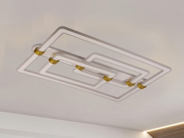 LED Stmívatelné stropní svítidlo LED/280W/230V 3000-6500K + dálkové ovládání