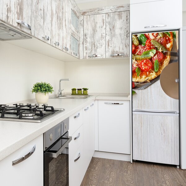 Nálepka na ledničku do domu fototapeta Pizza FridgeStick-70x190-f-68071696