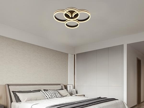 LED Stmívatelný přisazený lustr LED/150W/230V 3000-6500K + dálkové ovládání