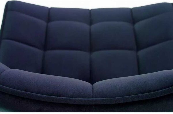 LuxuryForm Jídelní židle ORLEN VELUR - tmavě modrá