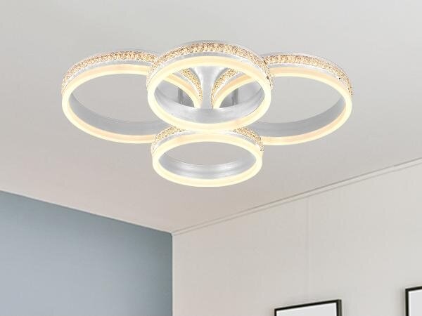 LED Stmívatelný přisazený lustr LED/150W/230V 3000-6500K + dálkové ovládání