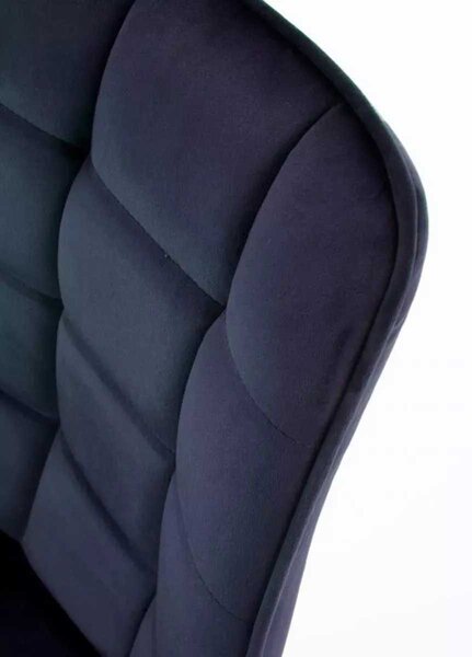 LuxuryForm Jídelní židle ORLEN VELUR - tmavě modrá
