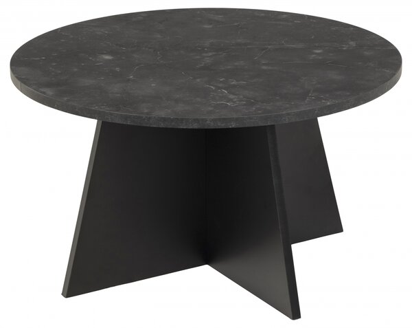 Design Scandinavia Konferenční stolek Axis, 70 cm, černá