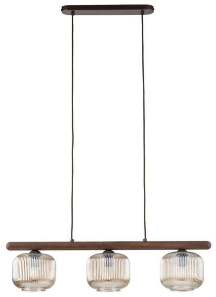 TK Lighting Závěsné svítidlo na lanku 11069 SALVIA hnědá