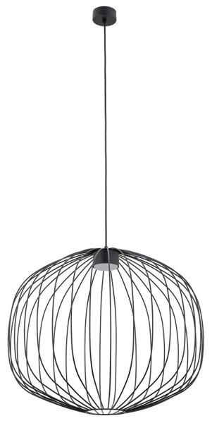 TK Lighting Závěsné svítidlo na lanku 11304 SPHERA M černá