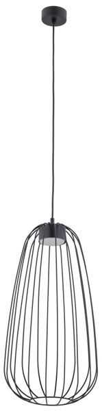 TK Lighting Závěsné svítidlo na lanku 11307 SPHERA S černá