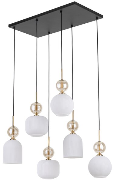 TK Lighting Závěsné svítidlo na lanku 11594 SOPHIA koňaková bílá
