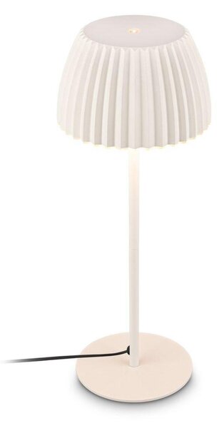 BRILONER Loca stolní lampa - 8W, 800lm, LED, dotykový vypínač, stmívatelná, teplá bílá, starobílá 7625016