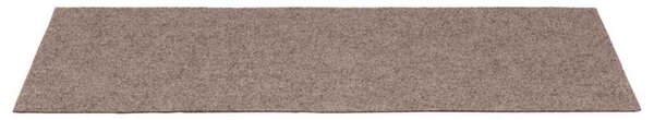 Schodové rohože samolepicí 15 ks 60 x 25 cm světle hnědé obdélníkové 326912