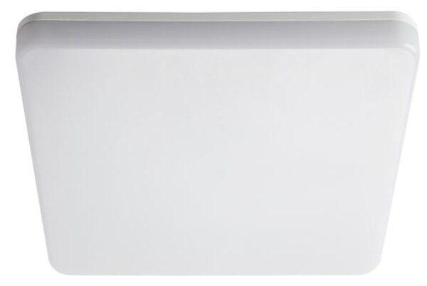 KANLUX Přisazené stropní LED osvětlení s čidlem PERO, 24W, denní bílá, 32,7x32,7cm, hranaté, IP54 26983
