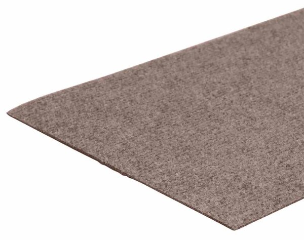 Schodové rohože samolepicí 15 ks 60 x 25 cm světle hnědé obdélníkové 326912