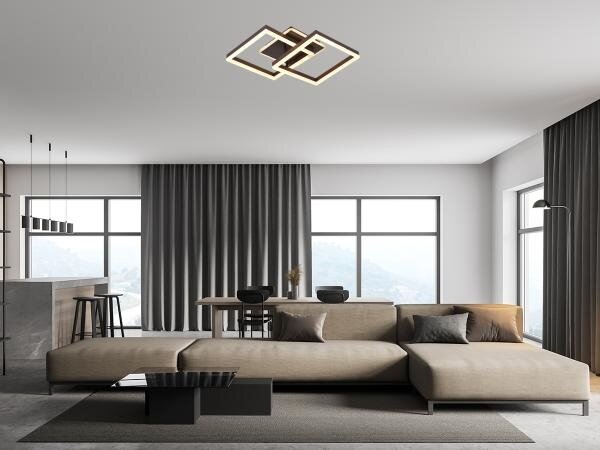 LED Stmívatelné stropní svítidlo LED/80W/230V 3000-6500K + dálkové ovládání
