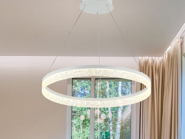 LED Stmívatelný lustr na lanku ALIANZ LED/45W/230V 3000-6000K + dálkové ovládání