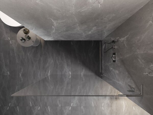 Mexen Lunar L sprchová stěna Walk-in pravá 50 x 200 cm, transparentní 8 mm, chrom - 830L-050-000-01-00-P