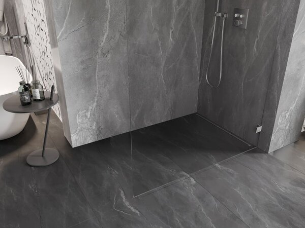 Mexen Lunar L sprchová stěna Walk-in pravá 50 x 200 cm, transparentní 8 mm, chrom - 830L-050-000-01-00-P