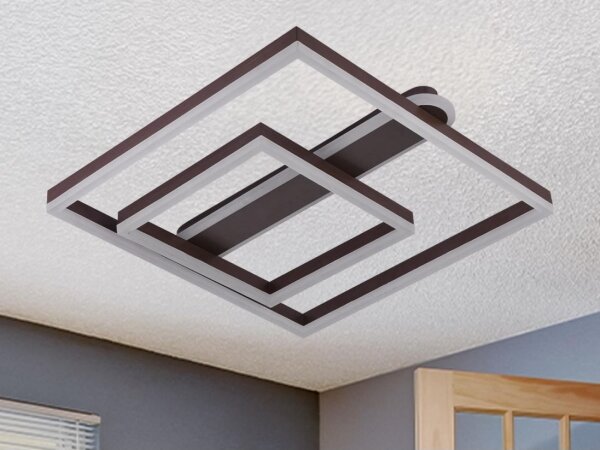 LED Stmívatelné stropní svítidlo LED/95W/230V 3000-6500K + dálkové ovládání