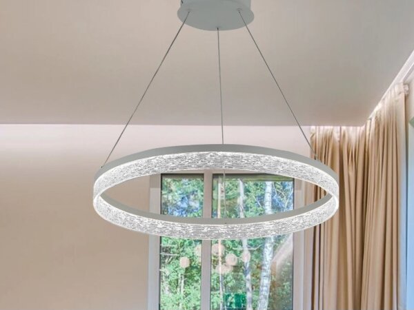 LED Stmívatelný lustr na lanku ALIANZ LED/45W/230V 3000-6000K + dálkové ovládání