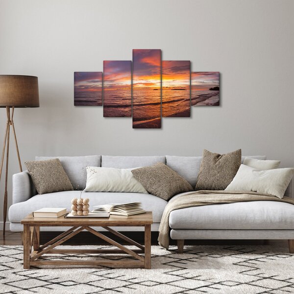 Obraz - Západ slunce (125x70 cm)