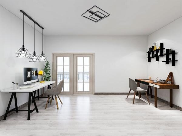 LED Stmívatelné stropní svítidlo LED/95W/230V 3000-6500K + dálkové ovládání