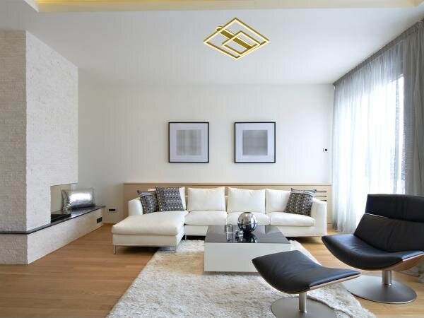 LED Stmívatelné stropní svítidlo LED/95W/230V 3000-6500K + dálkové ovládání