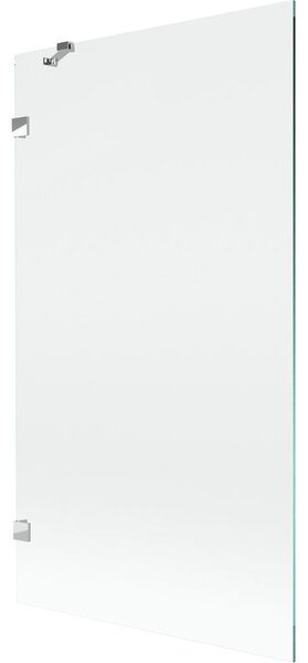 Mexen Lunar sprchová zástěna 1-křídlová 100 x 150 cm, transparentní, chrom - 897-100-000-01-00