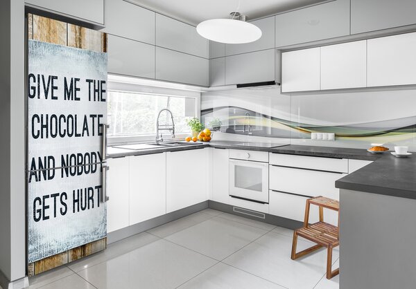 Nálepka tapeta na ledničku Čokoláda FridgeStick-70x190-f-68317796