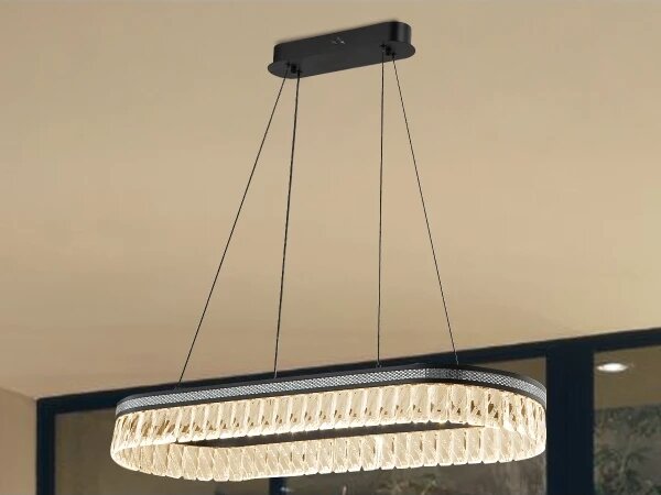 LED Stmívatelný křišťálový lustr na lanku THALIA LED/50W/230V 3000-6000K + DO