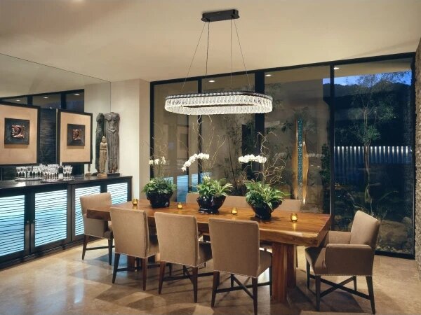 LED Stmívatelný křišťálový lustr na lanku THALIA LED/50W/230V 3000-6000K + DO