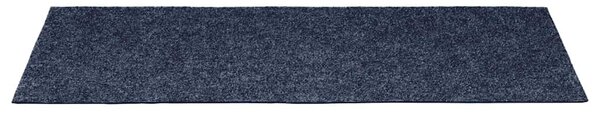 Schodové rohože samolepicí 15 ks 60 x 25 cm šedomodré obdélníkové 326917
