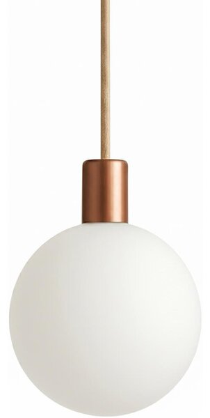Argon 9006 - Venkovní lustr na lanku ORE 1xG9/6W/230V měděná