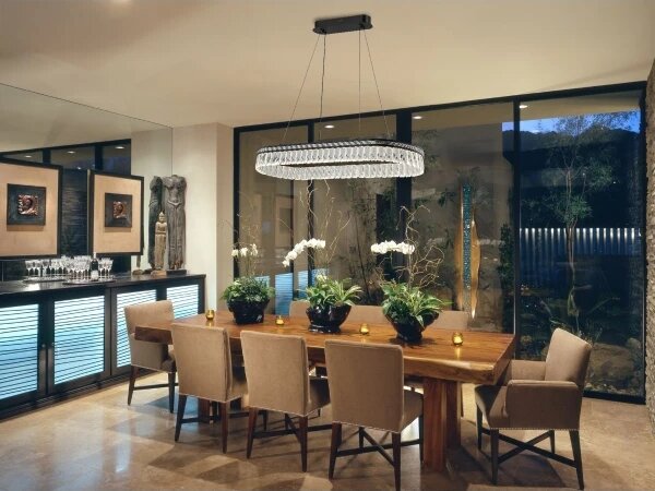 LED Stmívatelný křišťálový lustr na lanku THALIA LED/50W/230V 3000-6000K + DO
