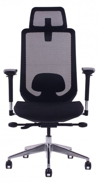Kancelářská ergonomická židle AIR PLUS — černá