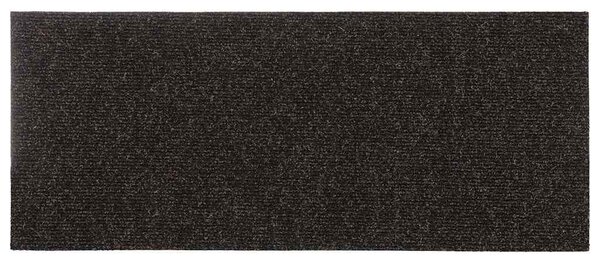 Schodové rohože samolepicí 15 ks 60 x 25 cm tmavě hnědé obdélníkové 326919