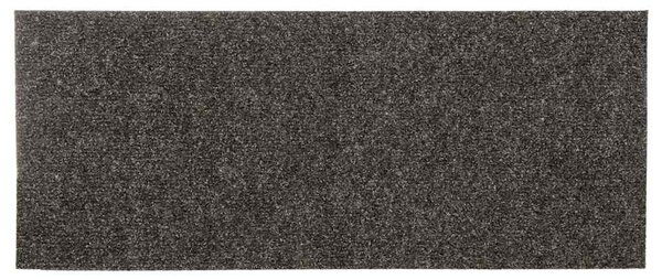 Schodové rohože samolepicí 15 ks 60 x 25 cm antracitové obdélníkové 326920