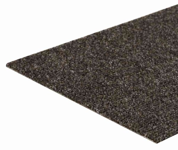 Schodové rohože samolepicí 15 ks 60 x 25 cm antracitové obdélníkové 326920