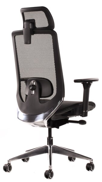 Kancelářská ergonomická židle AIR PLUS — černá