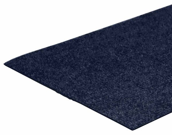 Schodové rohože samolepicí 15 ks 60 x 25 cm tmavě modré obdélníkové 326922