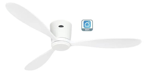 CasaFan 313291W Eco Plano Wood WiFi, bílá, stropní ventilátor