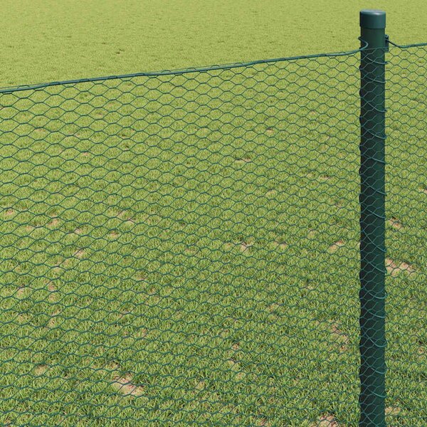 Hexagonální oplocení 1,4 x 50 m PVC Zelená