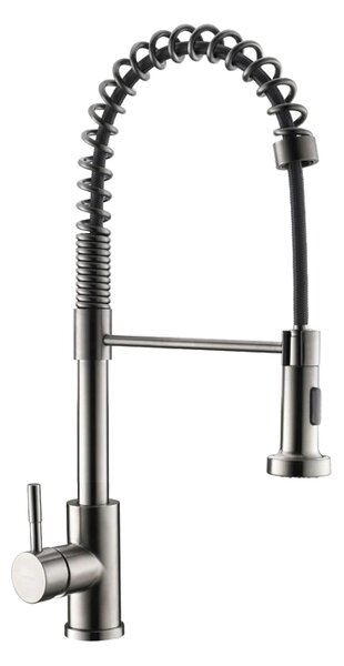 Mexen Clara kuchyňská baterie, inox - 670501-99