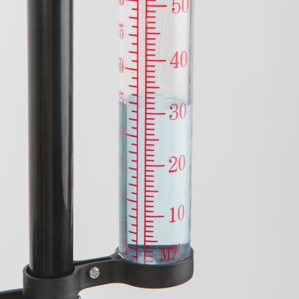 Zahradní meteorologická stanice 3v1 145 cm černá